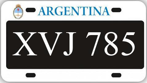 Patente XVJ785