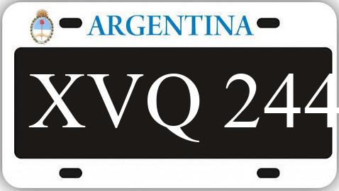 Patente XVQ244