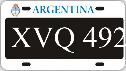 Patente XVQ492