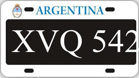 Patente XVQ542