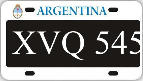 Patente XVQ545