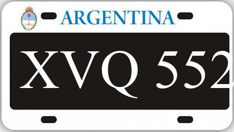 Patente XVQ552