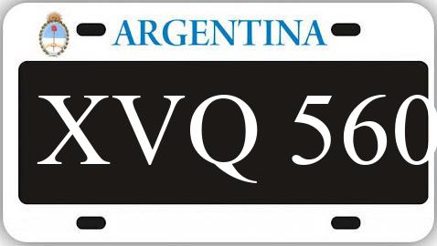 Patente XVQ560