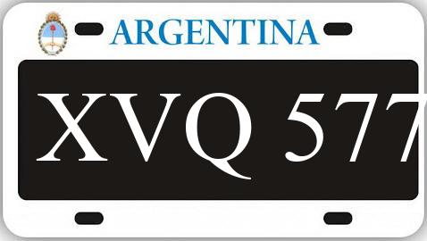 Patente XVQ577