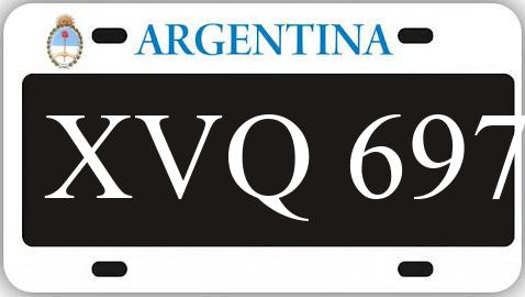 Patente XVQ697