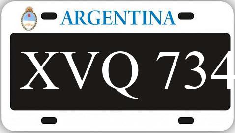 Patente XVQ734