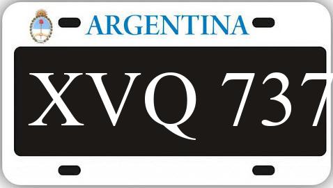 Patente XVQ737