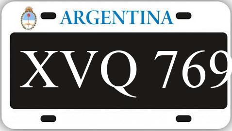 Patente XVQ769