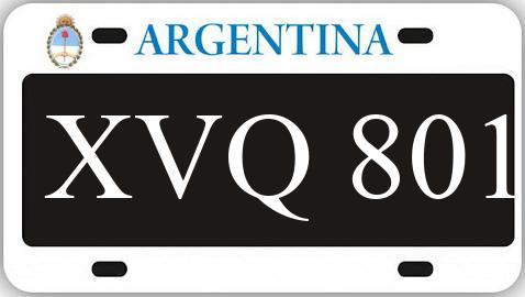 Patente XVQ801