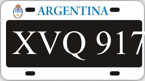 Patente XVQ917