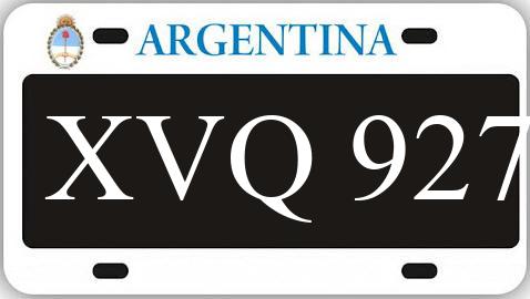Patente XVQ927