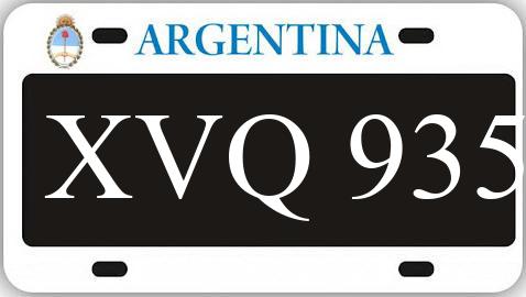 Patente XVQ935