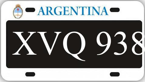 Patente XVQ938