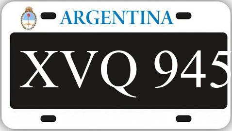 Patente XVQ945