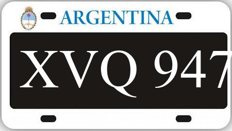 Patente XVQ947