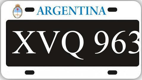 Patente XVQ963
