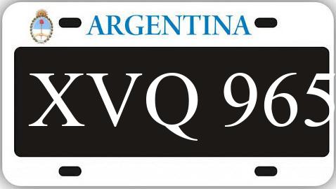 Patente XVQ965