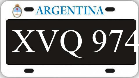 Patente XVQ974