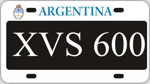 Patente XVS600