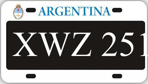 Patente XWZ251