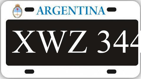 Patente XWZ344