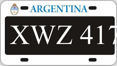 Patente XWZ417