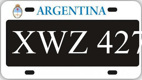 Patente XWZ427