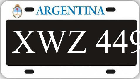 Patente XWZ449