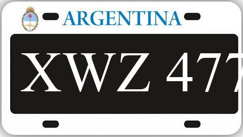 Patente XWZ477