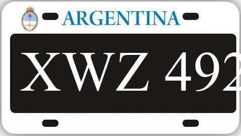 Patente XWZ492