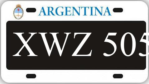 Patente XWZ505