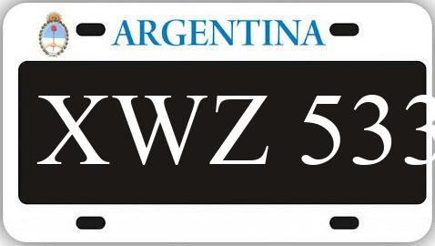 Patente XWZ533