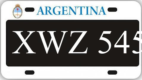 Patente XWZ545