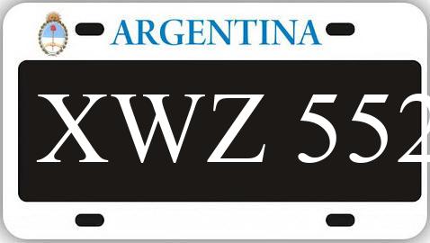Patente XWZ552