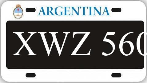 Patente XWZ560