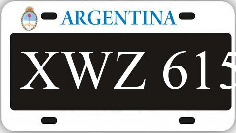 Patente XWZ615