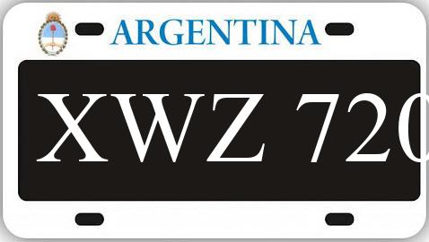 Patente XWZ720