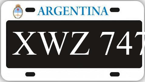 Patente XWZ747