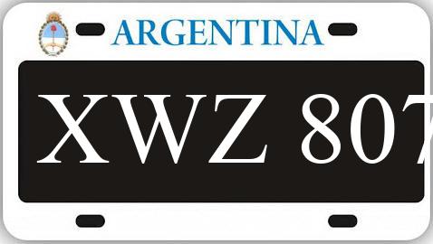 Patente XWZ807