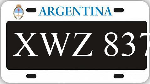 Patente XWZ837