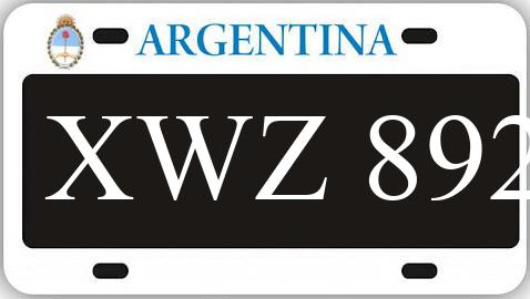 Patente XWZ892