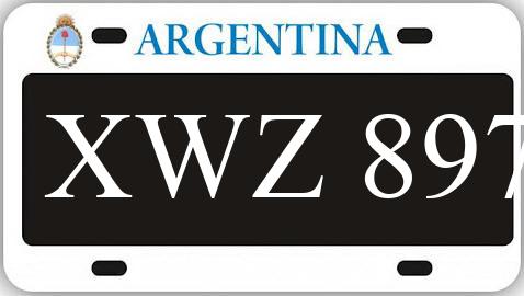 Patente XWZ897