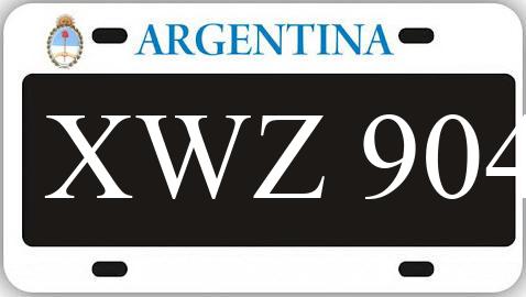 Patente XWZ904