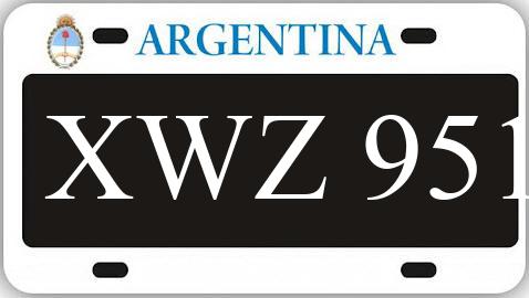 Patente XWZ951
