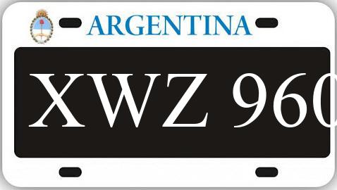 Patente XWZ960